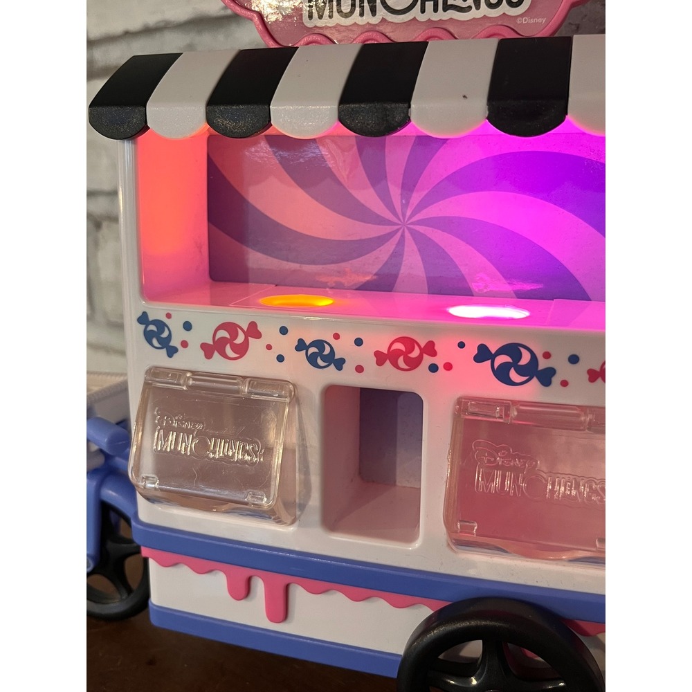 Disney Munchlings Candy Cart Playset by Just Play Cart Only WORKS! - Picture 3 of 9